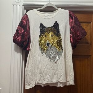 Queen of Sparkles Reveille Top